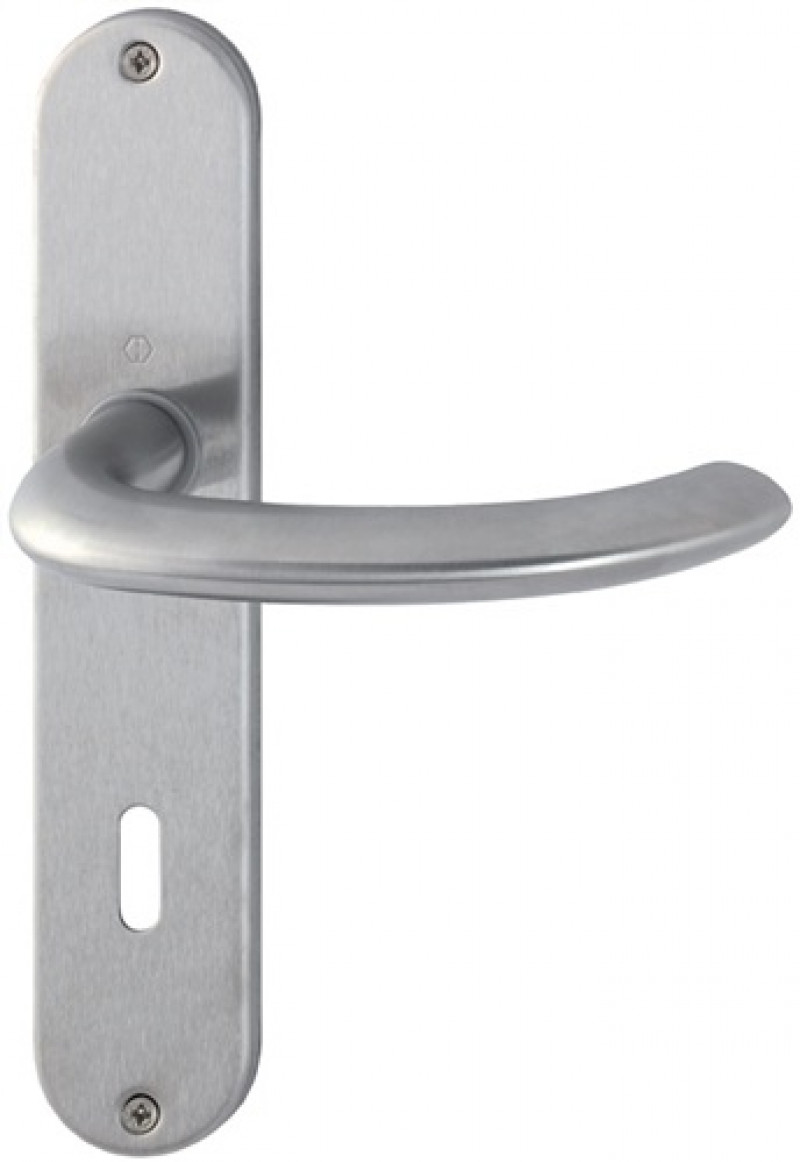 Langschildgarnitur Mar.E1138Z/302 VA F69 OB 72mm DIN L/R