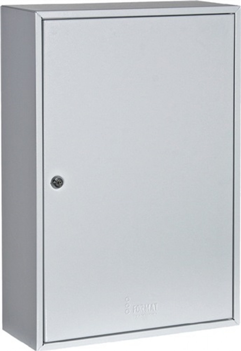 Schlüsselschrank S H350xB270xT80mm 1-türig Zylinderschl.Anz.Hak.21 Schlüsselschrank S H350xB270xT80mm 1-türig Zylinderschl.Anz.Hak.21