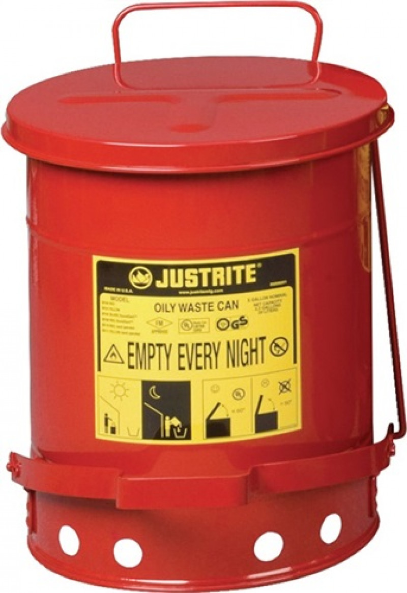 Sicherheitssammelbehälter 34l Stahlbl.D.360xH460mm Sicherheitssammelbehälter 34l Stahlbl.D.360xH460mm