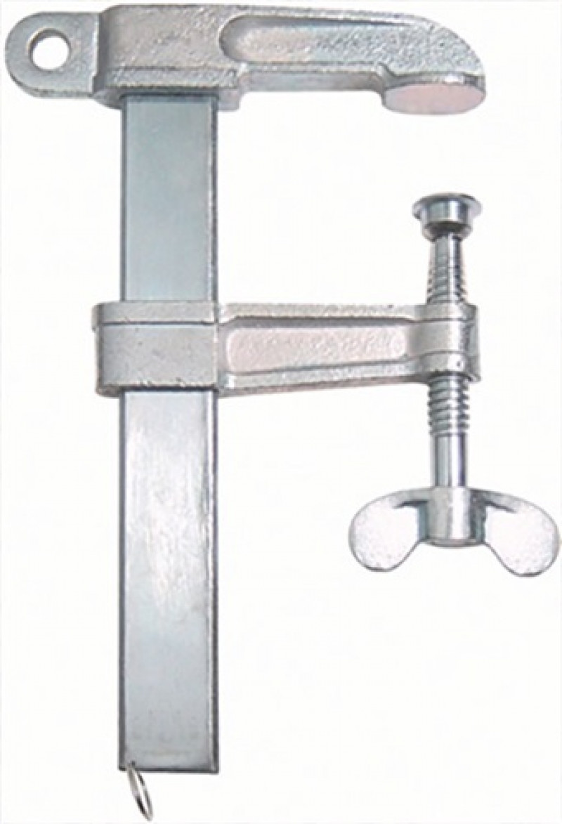 Polschweißzwinge 600 A 168mm m.Flügelmutter SCHMICO Polschweißzwinge 600 A 168mm m.Flügelmutter SCHMICO