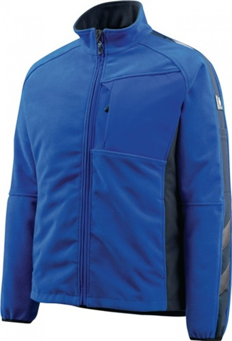 Fleecejacke Marburg Gr.XL kornblau/schwarzblau 100%PES MASCOT Fleecejacke Marburg Gr.XL kornblau/schwarzblau 100%PES MASCOT