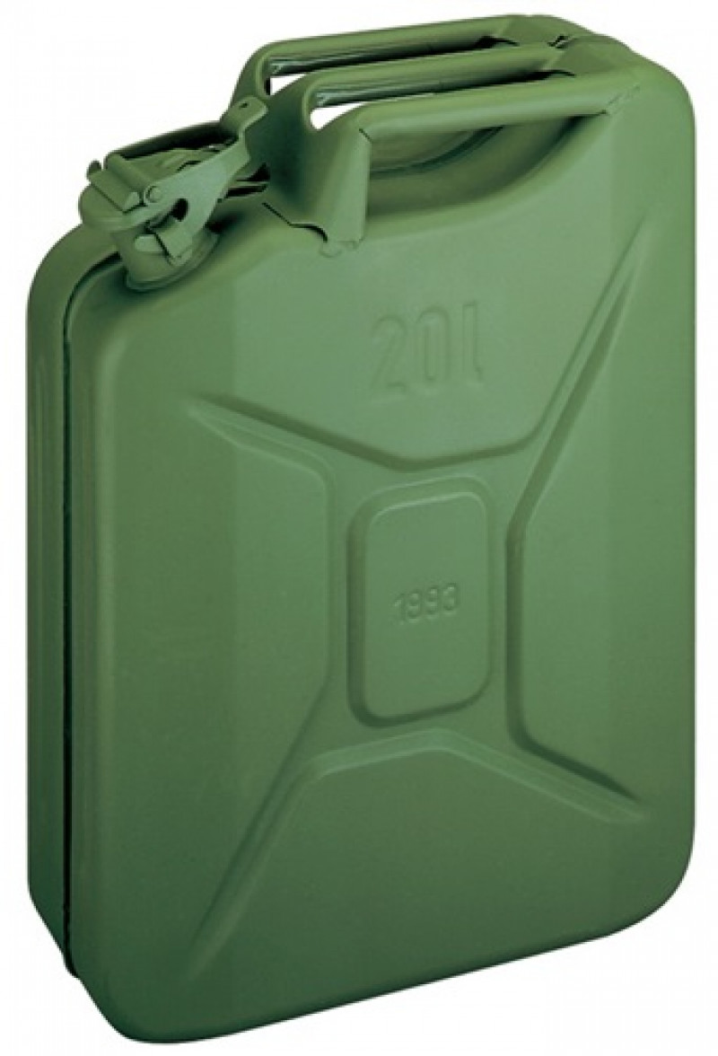 Kraftstoffkanister Inh.5l L230xB120xH310mm olivgrün Kraftstoffkanister Inh.5l L230xB120xH310mm olivgrün