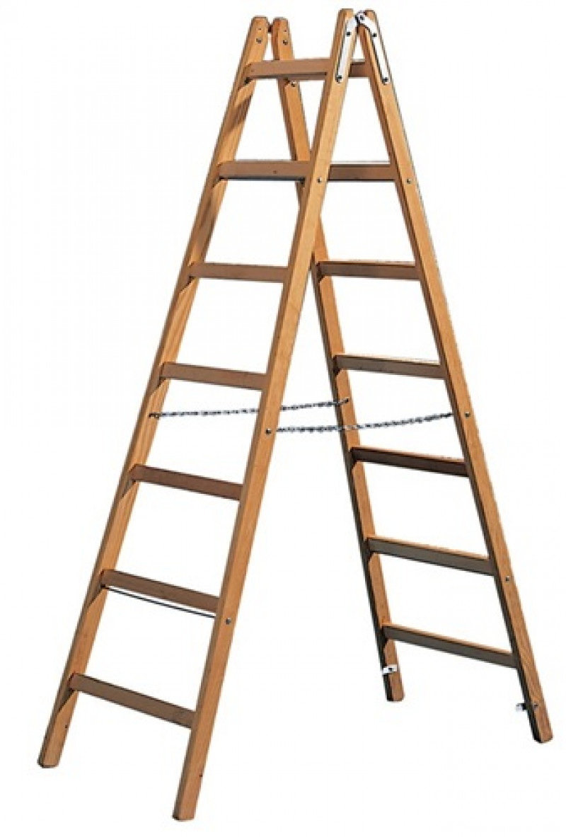 Stehleiter 2x12 Sprossen HO Leiterlänge 3460mm Arbeits-H.b.ca.4660mm Stehleiter 2x12 Sprossen HO Leiterlänge 3460mm Arbeits-H.b.ca.4660mm