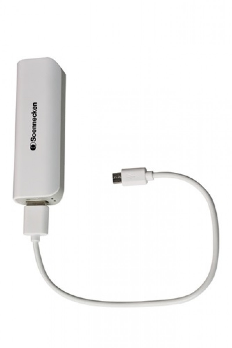 Soennecken Ladegerät PowerBank 71650 2.600mAh weiß/grau Soennecken Ladegerät PowerBank 71650 2.600mAh weiß/grau