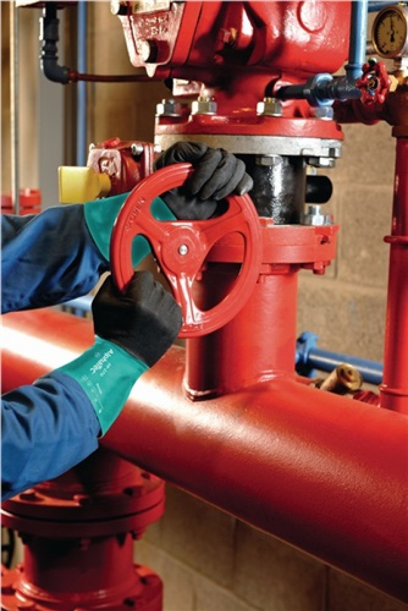 Chemiehandschuh AlphaTec 58-270 Gr.8 grün/grau EN 388,EN 374,EN 1149 Kat.III Chemiehandschuh AlphaTec 58-270 Gr.8 grün/grau EN 388,EN 374,EN 1149 Kat.III