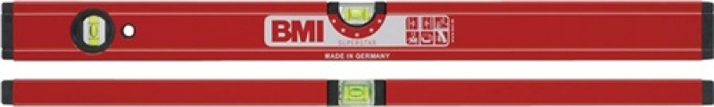 Wasserwaage SUPERSTAR 699 A 80cm Alu.rot ± 0,5mm/m BMI Wasserwaage SUPERSTAR 699 A 80cm Alu.rot ± 0,5mm/m BMI