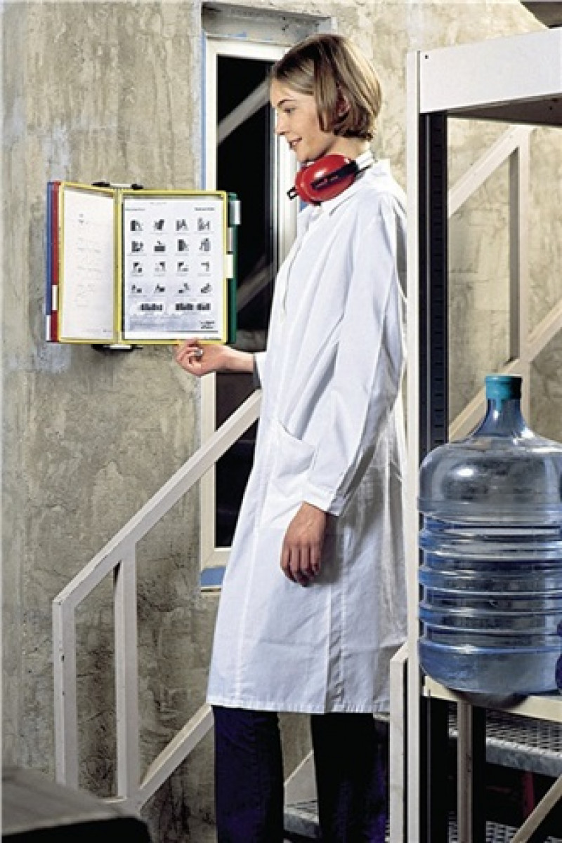 Wandhalterset 2x10Sichttaf. rot/blau/gelb/grün/schwarz a.PVC-Folie m.Rahmen 2St. Wandhalterset 2x10Sichttaf. rot/blau/gelb/grün/schwarz a.PVC-Folie m.Rahmen 2St.