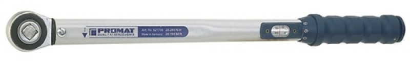 Drehmomentschlüssel 3/8 Zoll 10-50 Nm Durchsteck-VK PROMAT Drehmomentschlüssel 3/8 Zoll 10-50 Nm Durchsteck-VK PROMAT