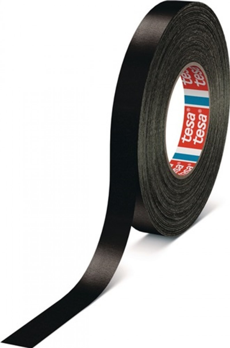 Gewebeband tesaband® Premium 4651 schwarz L.50m B.30mm Rl.