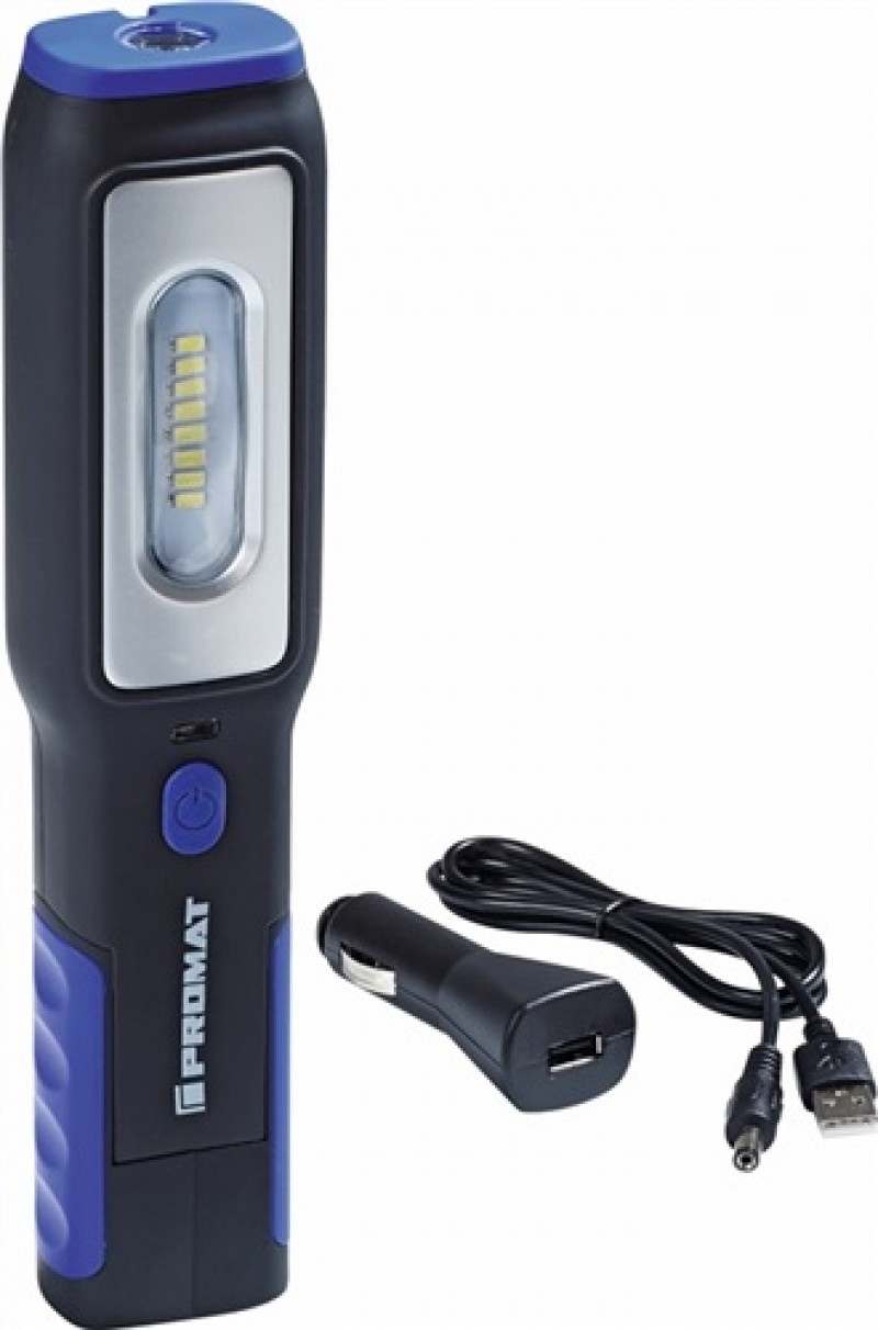 LED-Akkuhandleuchte 3,7 V 1200 mAh ABS-Gehäuse Li-Ion 60-250 lm LED-Akkuhandleuchte 3,7 V 1200 mAh ABS-Gehäuse Li-Ion 60-250 lm