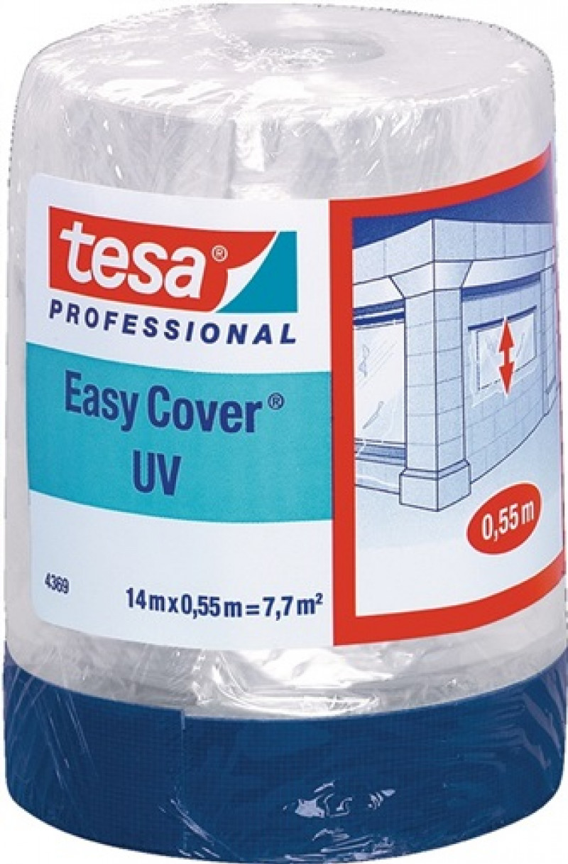 Folienband Easy Cover® 4369 UV L.14m B.550mm Rl.TESA Folienband Easy Cover® 4369 UV L.14m B.550mm Rl.TESA