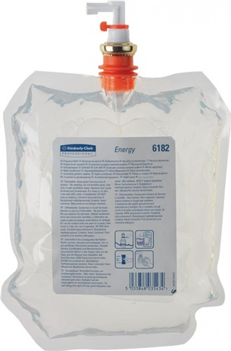 Duftflasche Energy 6182 9000474136 300 ml zitronenfrischer Duft Kimberly Clark Duftflasche Energy 6182 9000474136 300 ml zitronenfrischer Duft Kimberly Clark