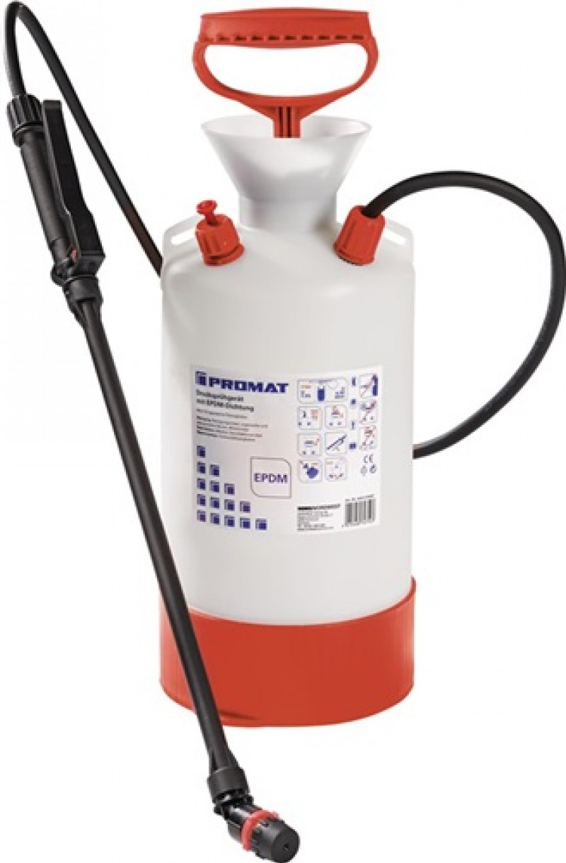 Drucksprühgerät Füllinhalt 6l 3bar EPDM-Dichtung PROMAT Drucksprühgerät Füllinhalt 6l 3bar EPDM-Dichtung PROMAT