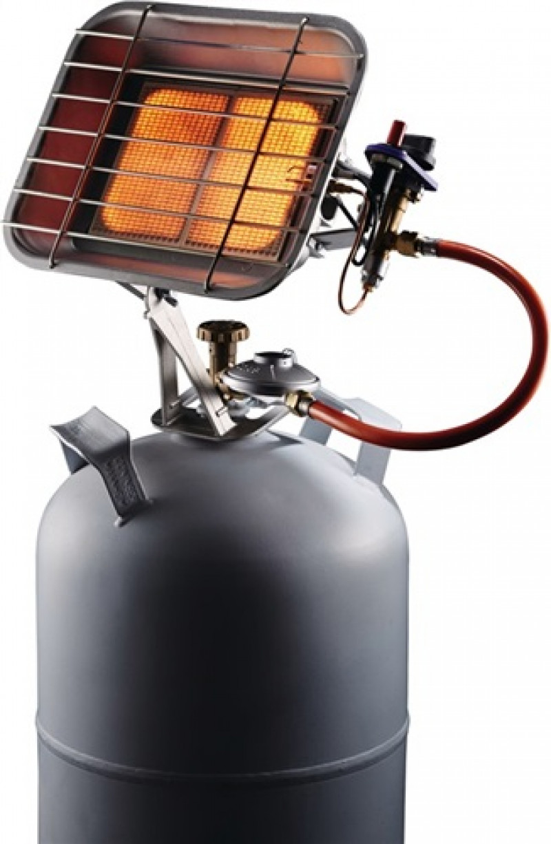 Heizstrahler 2,6-4,4 kW stufenlos regelbar ca.335 g/h 50mbar Heizstrahler 2,6-4,4 kW stufenlos regelbar ca.335 g/h 50mbar