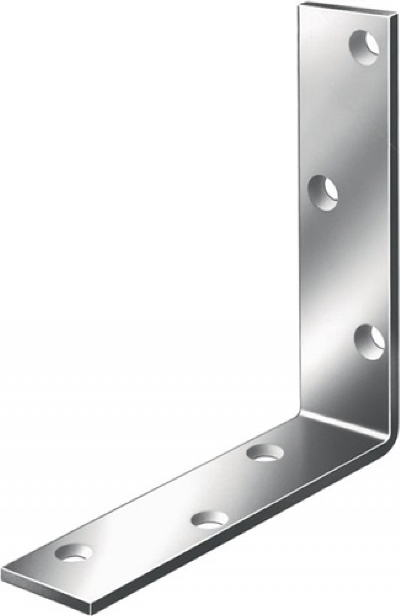 Balkenwinkel L150x150mm B.40mm sta.STA blau verz.S.5mm VORMANN