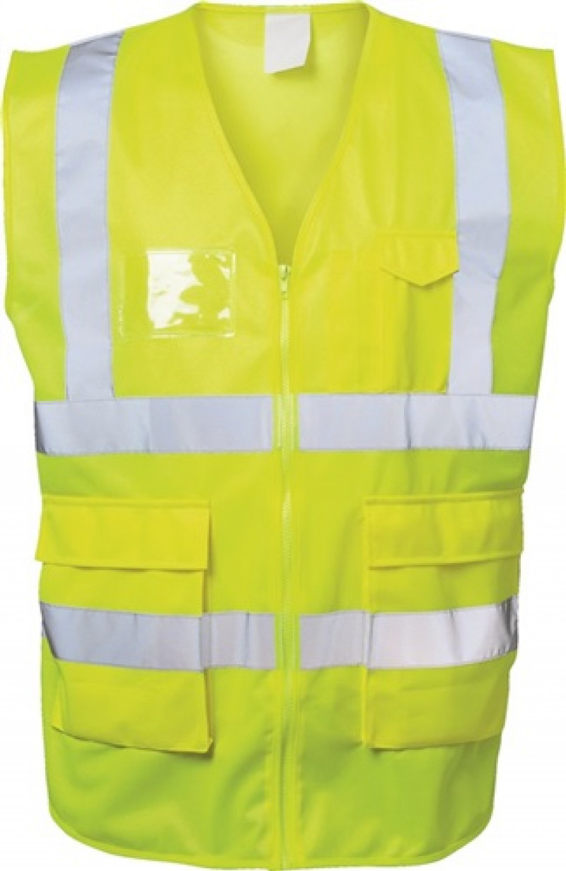 Warnweste ALBIN Gr.XL gelb 100%PES EN ISO 20471 Kl.EN ISO 13688 FELDTMANN Warnweste ALBIN Gr.XL gelb 100%PES EN ISO 20471 Kl.EN ISO 13688 FELDTMANN