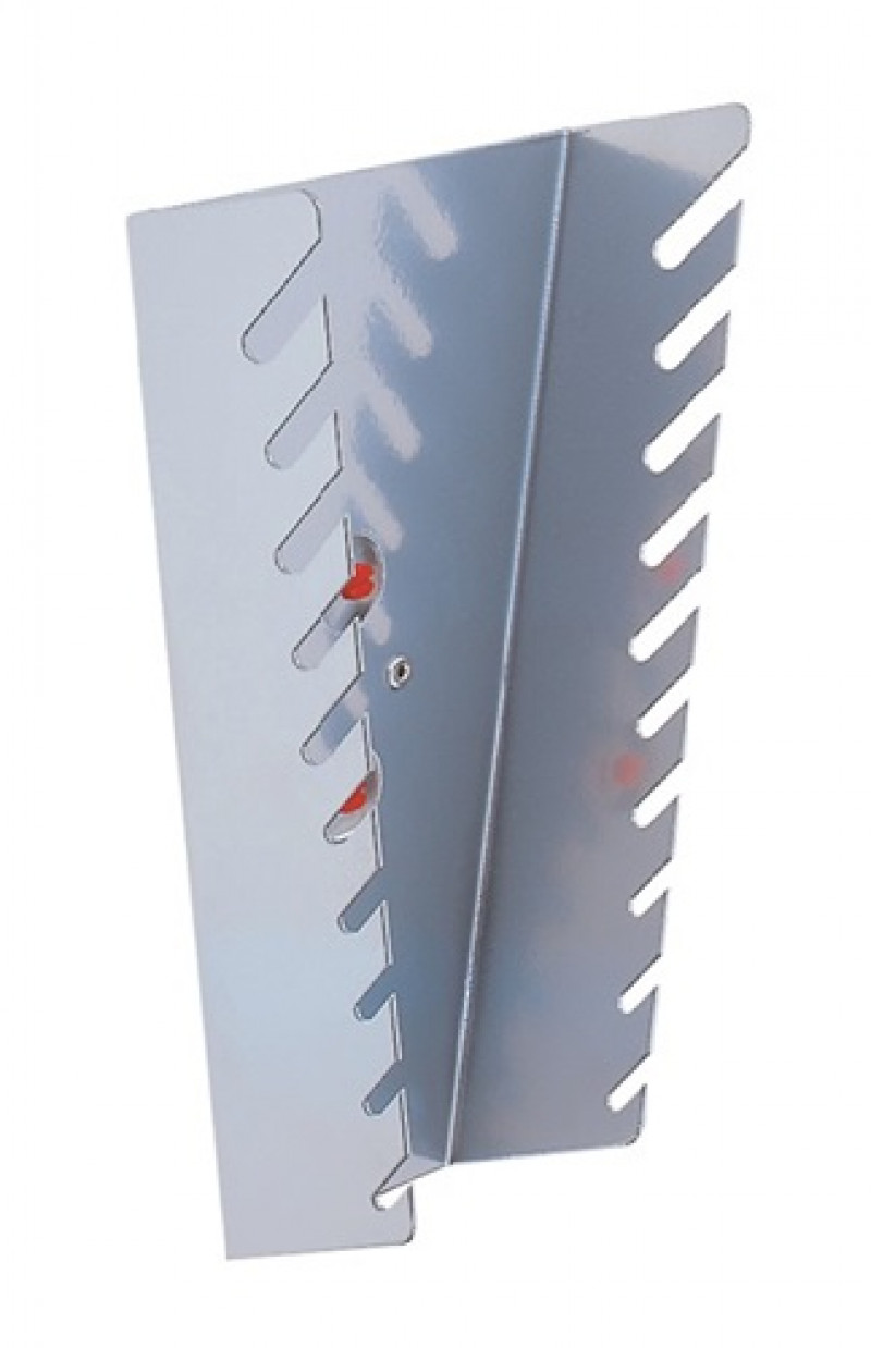 Schraubenschlüsselhalter H220xB145/75xT50mm 10 Aufnahmen senkrecht f.Lochplatten Schraubenschlüsselhalter H220xB145/75xT50mm 10 Aufnahmen senkrecht f.Lochplatten