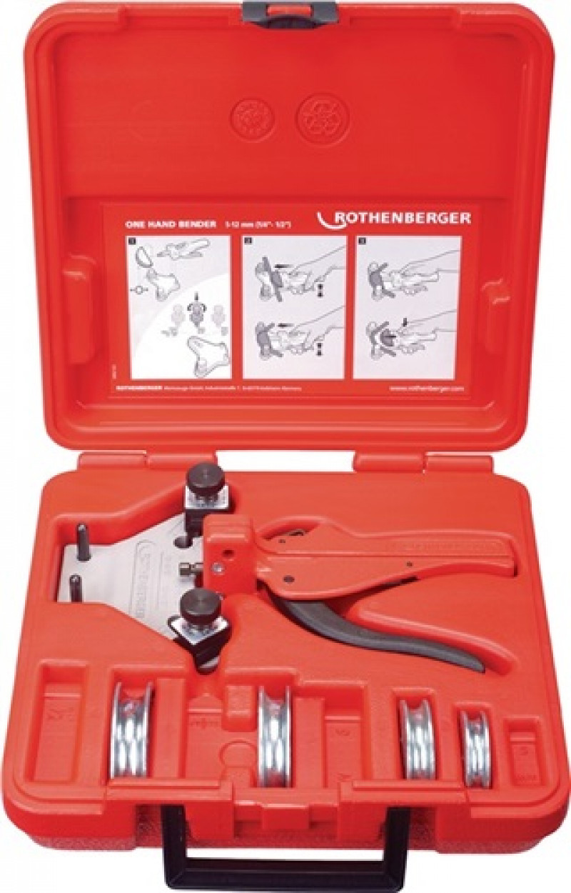 Biegegerät 5tlg. 6-12mm b.90Grad ROTHENBERGER Biegegerät 5tlg. 6-12mm b.90Grad ROTHENBERGER