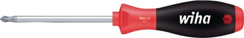 Schraubendreher PH SW 1x4,5x80mm Ges.-L.191mm Rundklinge Mehrkomp.-Griff SoftFi. Schraubendreher PH SW 1x4,5x80mm Ges.-L.191mm Rundklinge Mehrkomp.-Griff SoftFi.