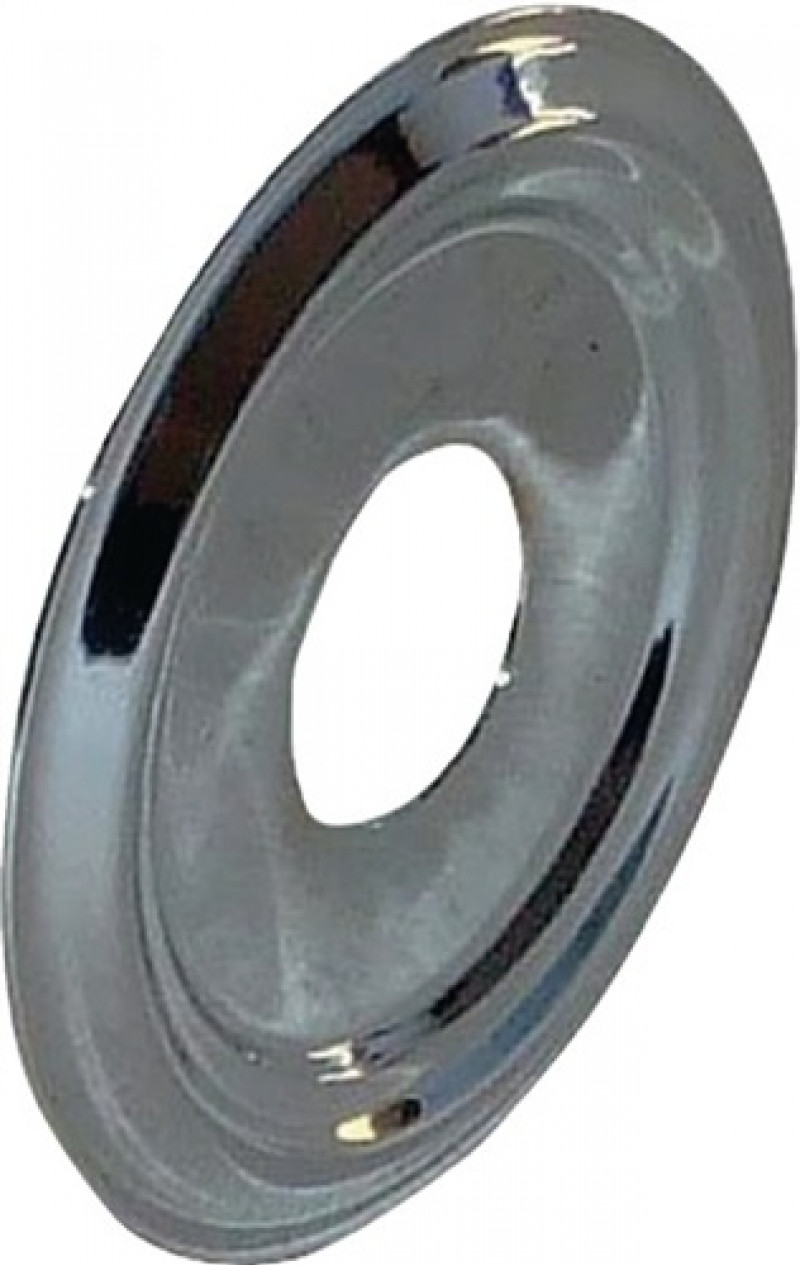 Abdeckrosette zu Türspion MS verchr. Innen-D.14mm Außen-D.46mm