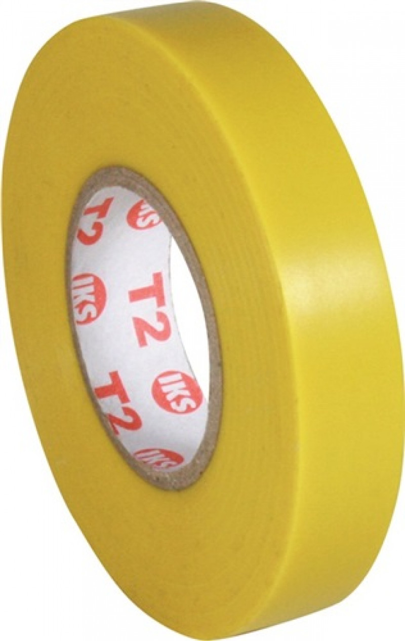 Isolierband E91 gelb L.33m B.15mm Rl.IKS Isolierband E91 gelb L.33m B.15mm Rl.IKS