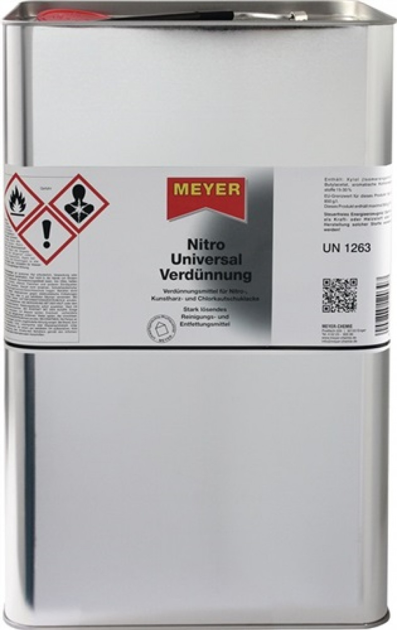Nitrouniversalverdünner 30l Kanister MEYER Nitrouniversalverdünner 30l Kanister MEYER