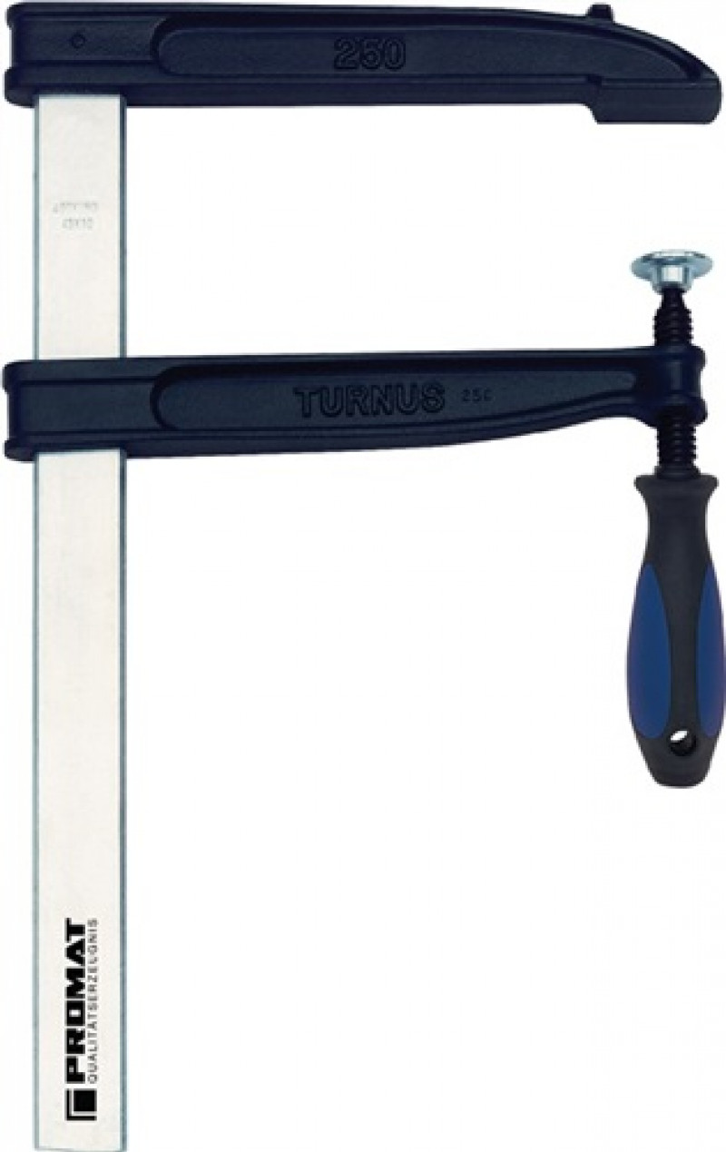 Tiefspannschraubzwinge Spann-W.800mm Ausladung 250mm Q.45x12mm PROMAT Tiefspannschraubzwinge Spann-W.800mm Ausladung 250mm Q.45x12mm PROMAT