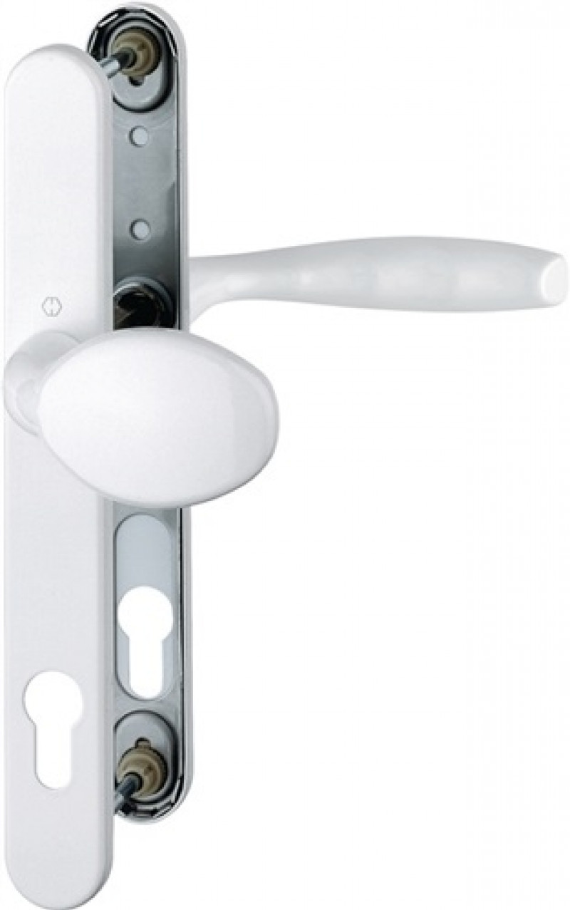 Profiltür-Garnitur NY 76G/3346/1810 Alu.F9016 PZ f.TS 57-62mm