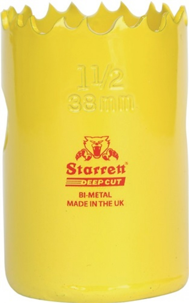 Lochsäge fast cut D.140mm Schnitt-T.41mm konstante Zahnt.HSS-Bi-Metall STARRETT Lochsäge fast cut D.140mm Schnitt-T.41mm konstante Zahnt.HSS-Bi-Metall STARRETT