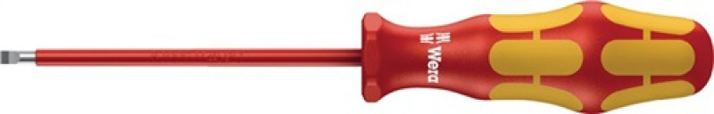 Schraubendreher VDE/IEC 100x4mm Schlitz m.Mehrkomp.-Heft WERA Schraubendreher VDE/IEC 100x4mm Schlitz m.Mehrkomp.-Heft WERA