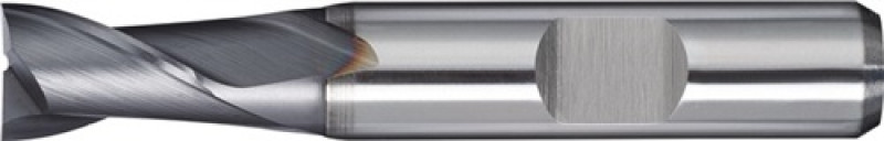 Bohrnutenfräser DIN327 Typ N D.2,8mm HSS-Co8 TiCN Weldon Z.2 PROMAT Bohrnutenfräser DIN327 Typ N D.2,8mm HSS-Co8 TiCN Weldon Z.2 PROMAT
