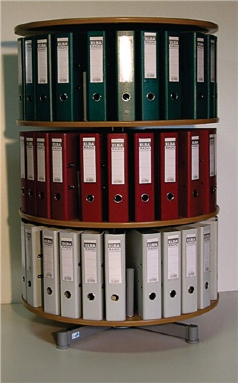 Reef Ordnersäule Typ RE RE081BB3 81cm 3Etagen buche Dekor Reef Ordnersäule Typ RE RE081BB3 81cm 3Etagen buche Dekor