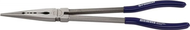 Montierzange DIN ISO 5745 L.280mm lang/flach/rund pol.Ku.-Überzug PROMAT Montierzange DIN ISO 5745 L.280mm lang/flach/rund pol.Ku.-Überzug PROMAT