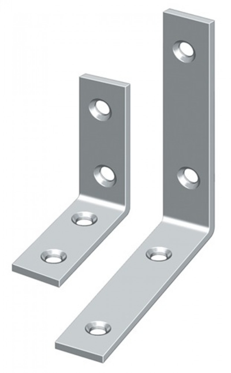 Bastlerwinkel L.30mm B.10mm S.1,8mm STA galv. gelb verz. schmal Bastlerwinkel L.30mm B.10mm S.1,8mm STA galv. gelb verz. schmal