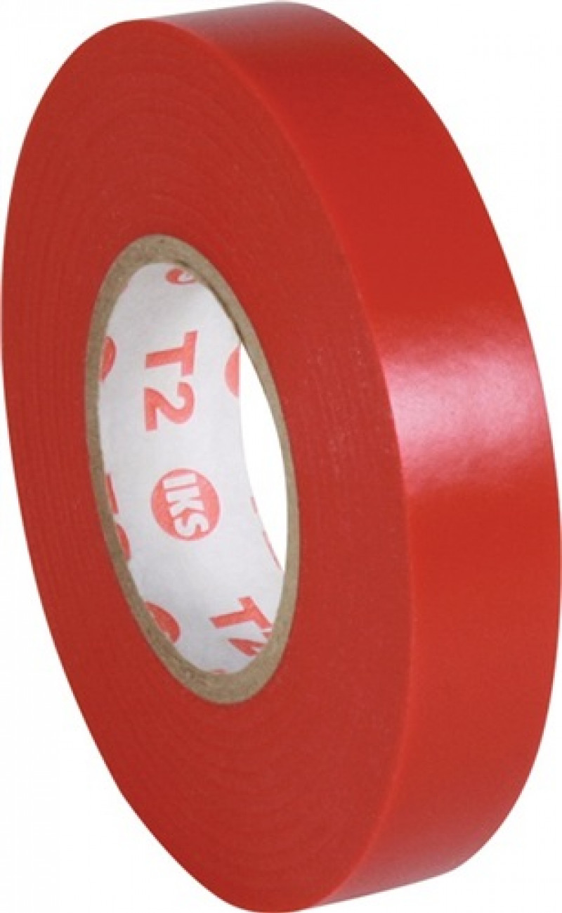 Isolierband E91 rot L.33m B.19mm Rl.IKS Isolierband E91 rot L.33m B.19mm Rl.IKS