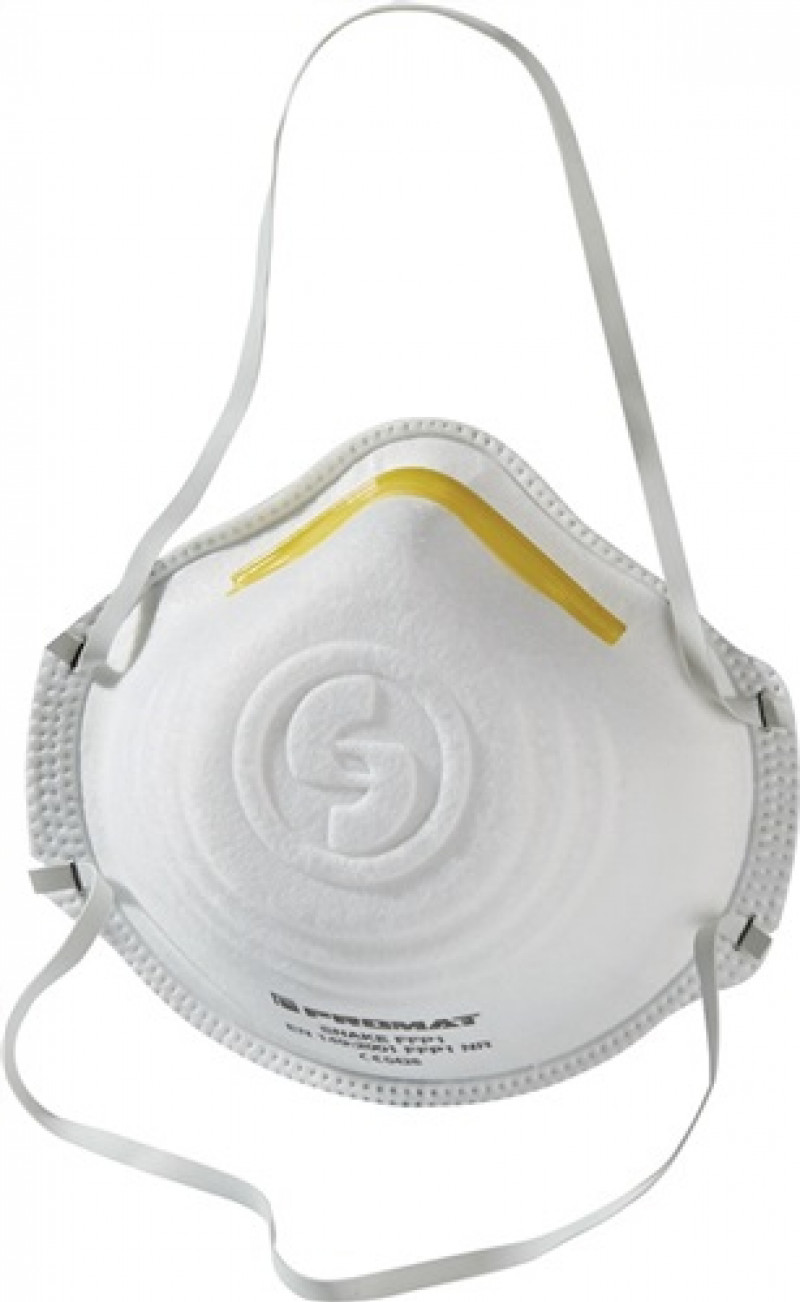 Atemschutzmaske Snake · FFP1 EN 149 FFP1 (mit elektrostat.Prüfung) 12St./KT Atemschutzmaske Snake · FFP1 EN 149 FFP1 (mit elektrostat.Prüfung) 12St./KT