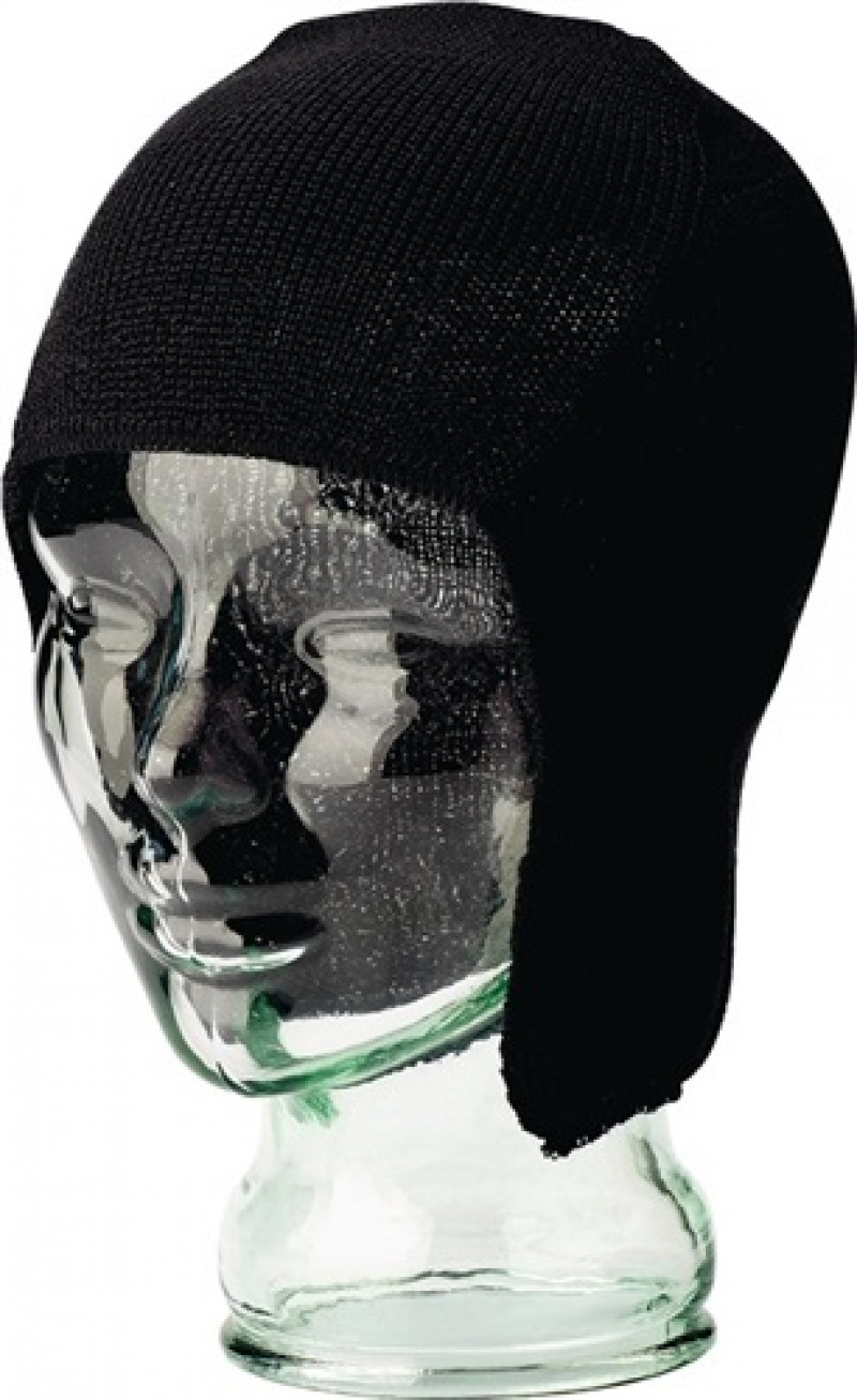 Winterhaube G schwarz 30% WV/70 %PC VOSS Winterhaube G schwarz 30% WV/70 %PC VOSS