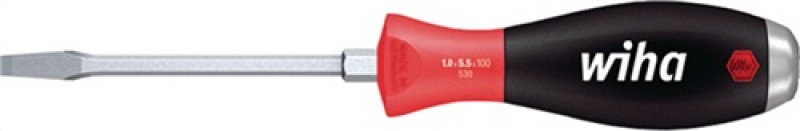 Schraubendreher Schlitz 6,5 mm L. 238 mm 6 KT Klinge/Ansatz 2 K.Heft Schlagkappe