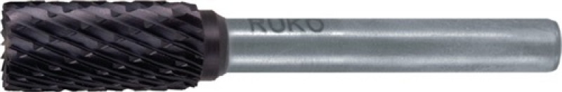 Frässtift Form ZYA D.10mm Kopf-L.20mm Schaft-D.6mm HM TiCN Verz.KVZ 4 m.Stirn Frässtift Form ZYA D.10mm Kopf-L.20mm Schaft-D.6mm HM TiCN Verz.KVZ 4 m.Stirn