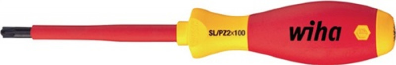 Schraubendreher VDE SL/PZD SW 1x80mm Ges.-L.191mm f.Plus/Minus-Schrauben Schraubendreher VDE SL/PZD SW 1x80mm Ges.-L.191mm f.Plus/Minus-Schrauben