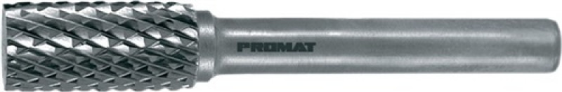 Frässtift Form ZYA D.8mm Kopf-L.18mm Schaft-D.6mm HM Verz.Kreuz PROMAT Frässtift Form ZYA D.8mm Kopf-L.18mm Schaft-D.6mm HM Verz.Kreuz PROMAT