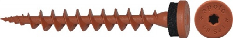 Isolierplattenschraube IPS 80 L.80mm verkehrsschwarz 50 St./Karton APOLO MEA Isolierplattenschraube IPS 80 L.80mm verkehrsschwarz 50 St./Karton APOLO MEA