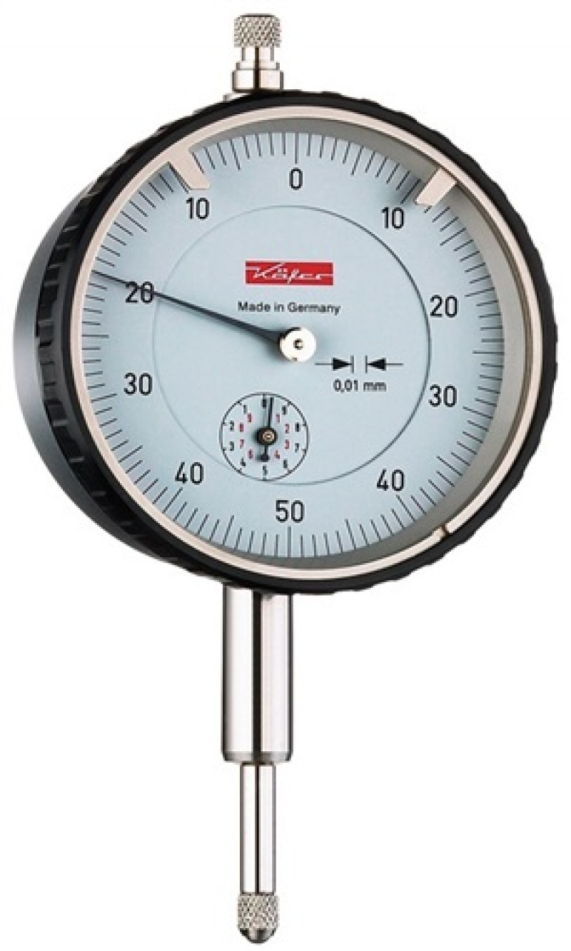 Messuhr M2T B 10mm Abl.0,01mm Ziffernbl.beids.0-50-0 KÄFER Messuhr M2T B 10mm Abl.0,01mm Ziffernbl.beids.0-50-0 KÄFER