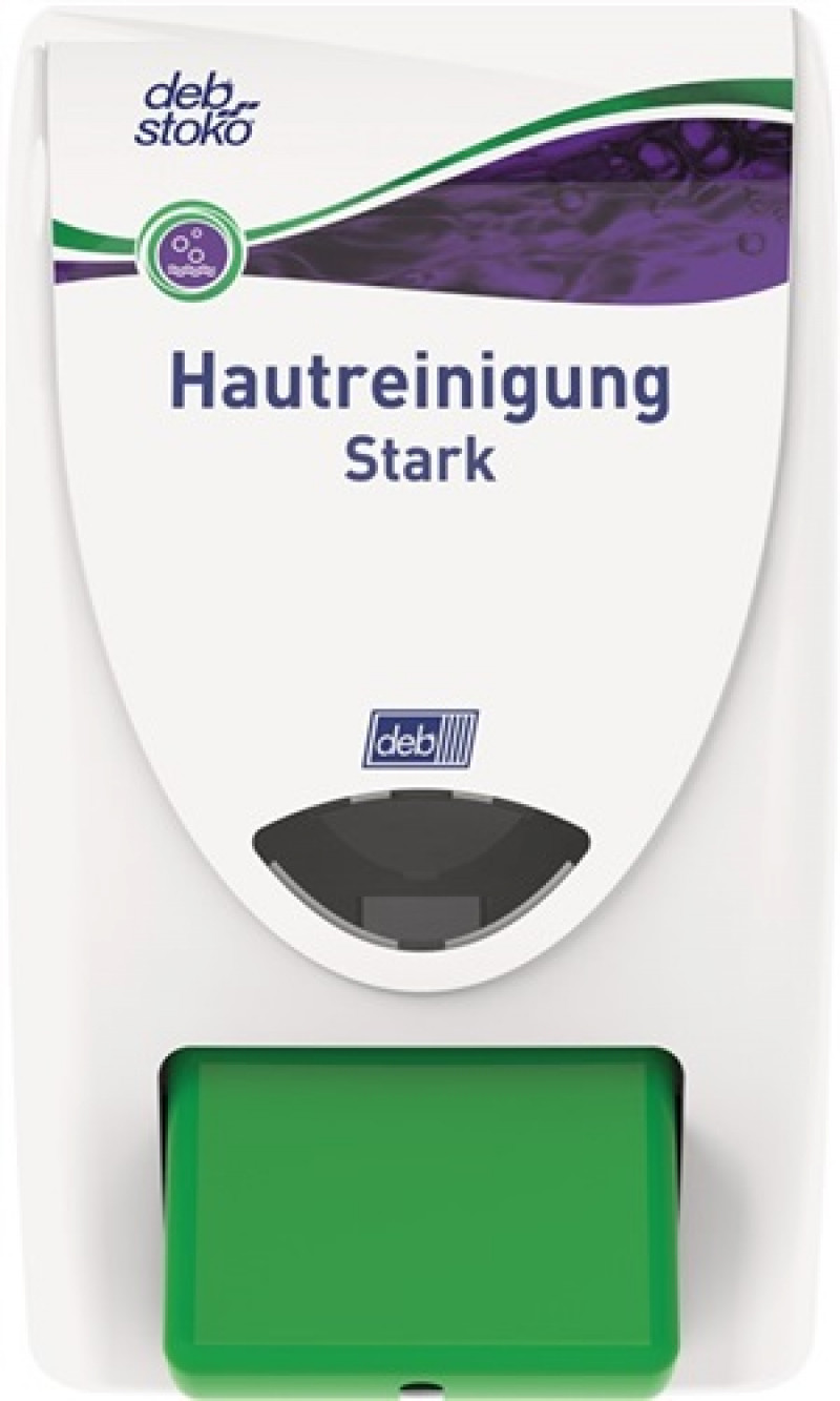 Spender Hautreinigung Stark DE H290xB163xT145ca.mm 2l weiß Spender Hautreinigung Stark DE H290xB163xT145ca.mm 2l weiß
