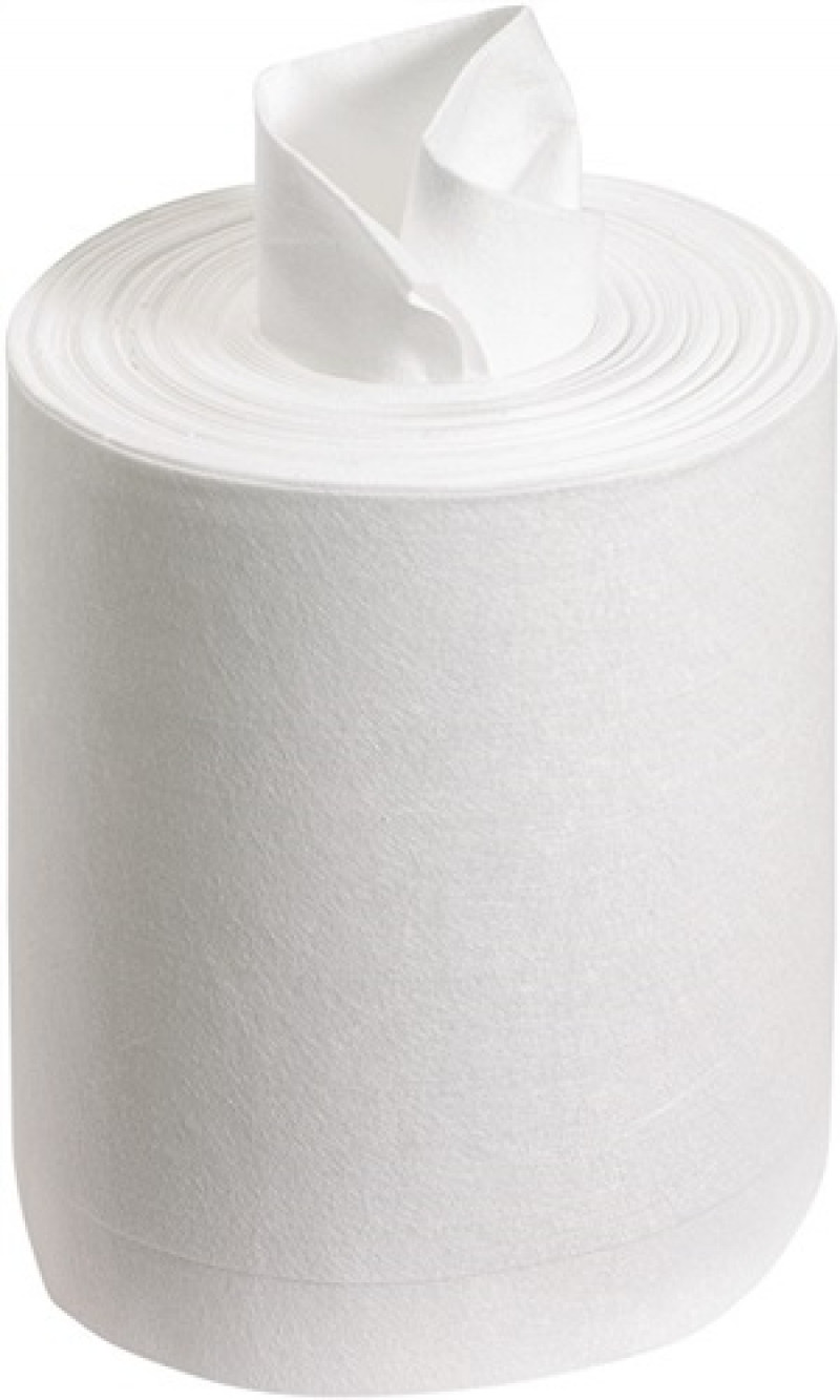 Wischtuch 38667 L320xB310ca.mm weiß 6 Rollen x 60 Tü. Wischtuch 38667 L320xB310ca.mm weiß 6 Rollen x 60 Tü.