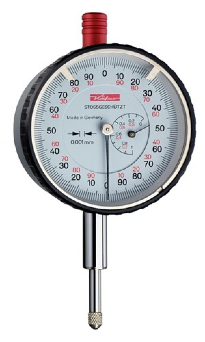 Messuhr FM1000 S 1mm Abl.0,001mm m.Stoßschutz KÄFER
