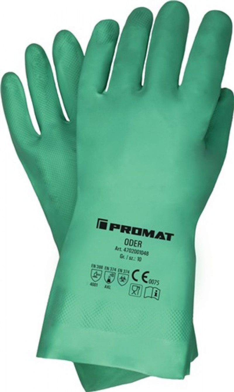Chemiehandschuh Oder Gr.11 grün EN 388,EN 374 Kat.III PROMAT Chemiehandschuh Oder Gr.11 grün EN 388,EN 374 Kat.III PROMAT