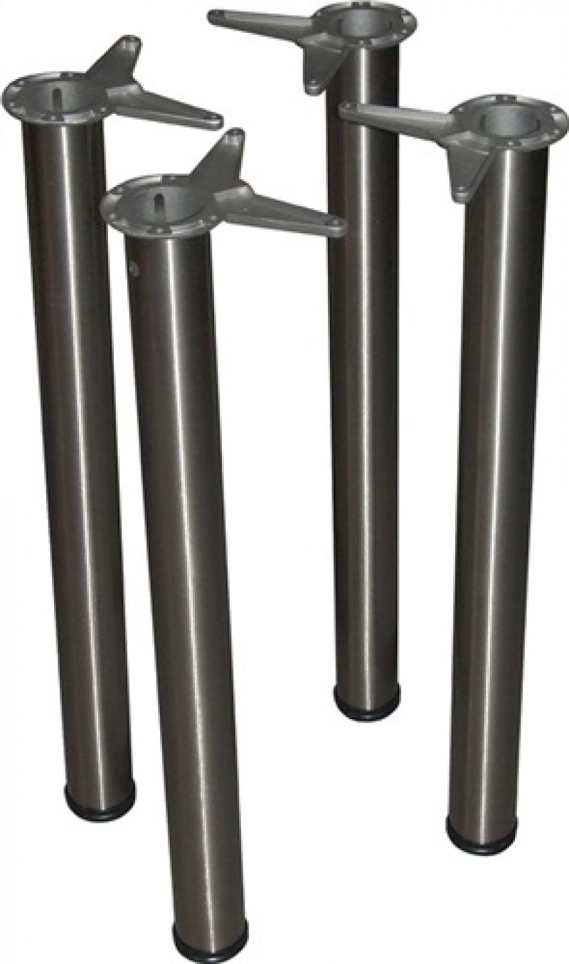 Tischbein-Set VA-Eff. 60mm H.870mm Platte Tischbein-Set VA-Eff. 60mm H.870mm Platte