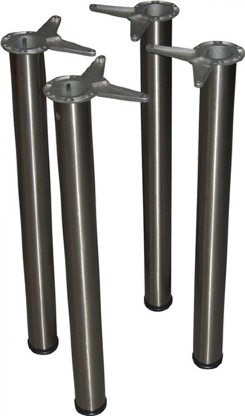 Tischbein-Set VA-Eff. 60mm H.710mm Platte Tischbein-Set VA-Eff. 60mm H.710mm Platte