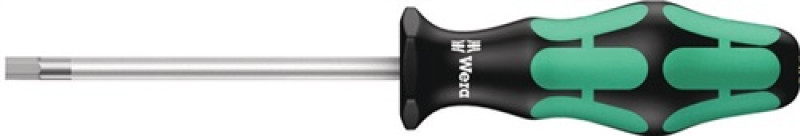 Schraubendreher 6KT 2,5 x 75mm L. 156 mm gerade m.Größenleitsystem 2K-Heft WERA Schraubendreher 6KT 2,5 x 75mm L. 156 mm gerade m.Größenleitsystem 2K-Heft WERA